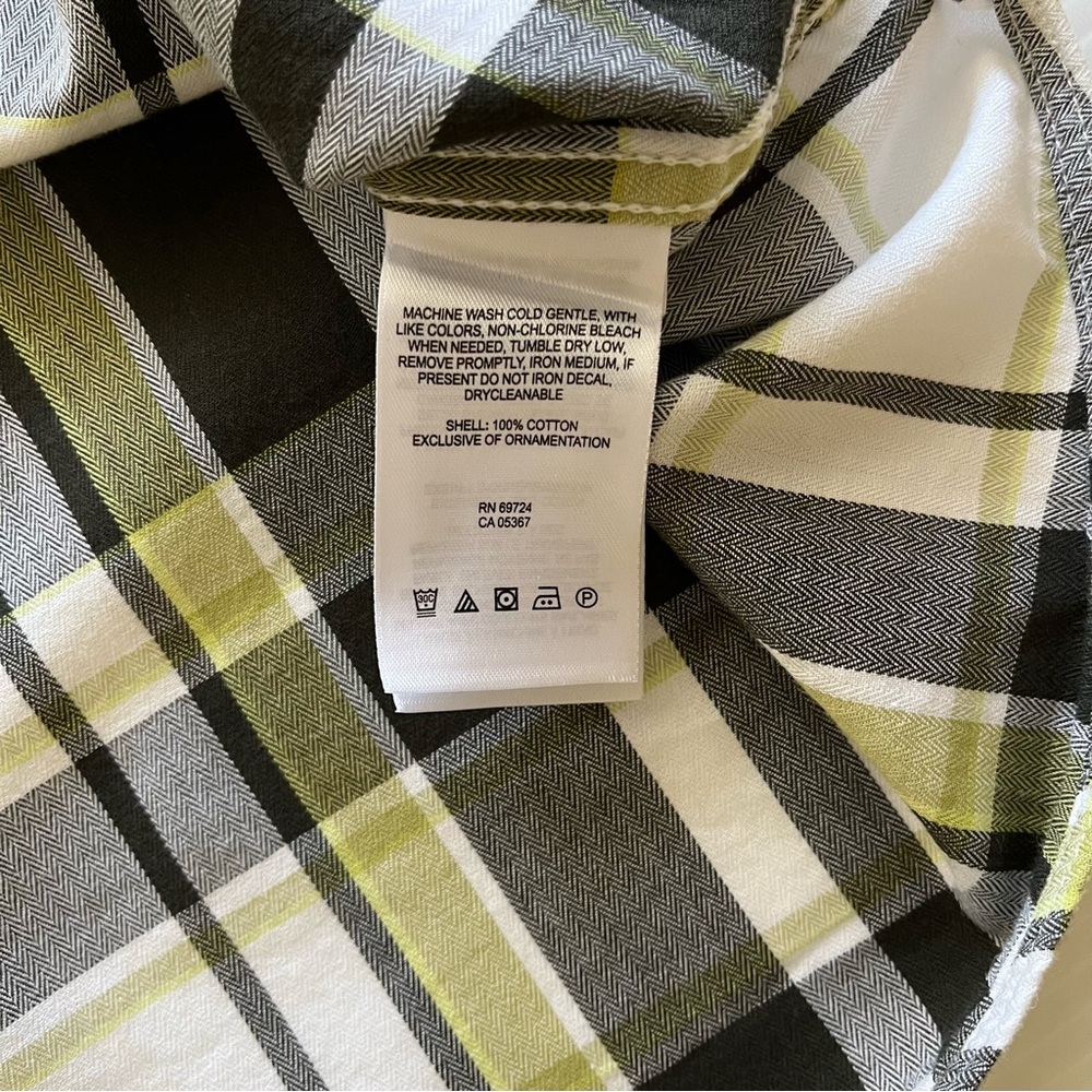 Columbia Plaid Flannel Button Up Long Sleeve Shirt Multi Colored Size XXL - Picture 11 of 13